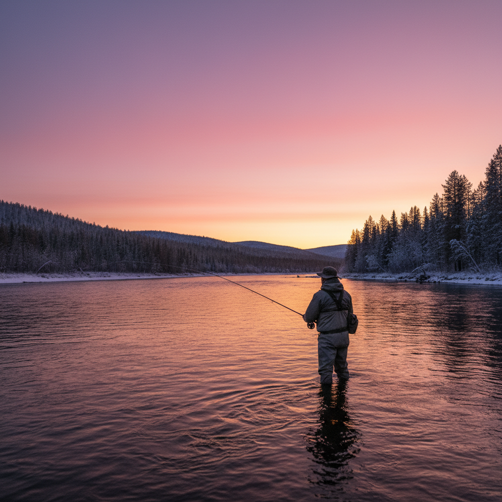 Rivers of Light: Fly Fishing the Ounasjoki Under the Midnight Sun