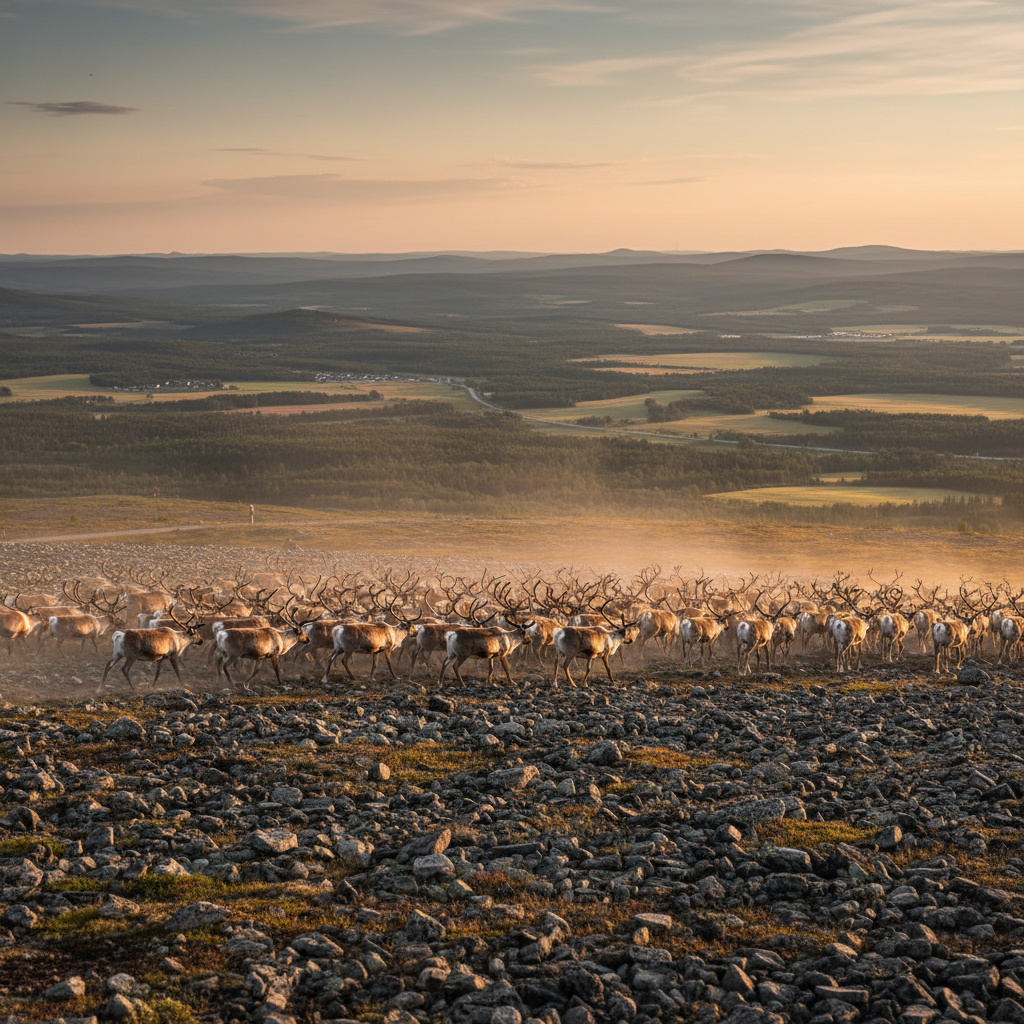 The Golden Silence: Reindeer Musters and Early Autumn Rituals